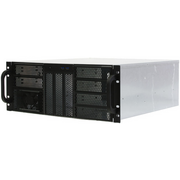  Корпус Procase RE411-D9H3-FE-65 4U server case, 9x5.25+3HDD,черный,без блока питания,глубина 650мм,MB EATX 12"x13", панель вентиляторов 3*120x25 PWM 