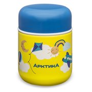  Термос для еды Арктика 411-280 желтый/рисунок 