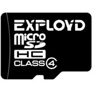  Карта памяти Exployd MicroSDHC 4GB Class4 