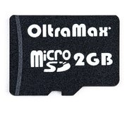 Карта памяти Oltramax MicroSD 2GB + адаптер SD 