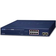  Коммутатор PLANET (GS-4210-8P2S) 8xManaged 802.3at POE+ 1xGigabit Ethernet Switch + 2x100/1000X SFP 