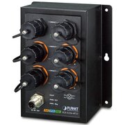  Коммутатор PLANET IGS-5226-4P2T 4x10/100/1000T 802.3at PoE + 2xManaged Ethernet Switch 
