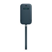  Чехол для iPhone 12 mini Leather Sleeve with MagSafe Baltic Blue 