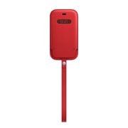  Чехол для iPhone 12 mini Leather Sleeve with MagSafe Red 