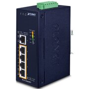  Коммутатор PLANET (IGS-504HPT) IP30 5-Port Gigabit Switch with 4-Port 802.3AT POE+ 