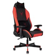  Кресло Knight Neon Red эко.кожа черный/красный 
