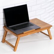  Столик для ноутбука складной, 22х50 см, дерево (6998144) 