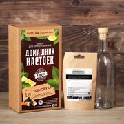  Подарочный набор для приготовления настойки «Хреновуха»: травы и специи 41 г, бутылка 500 мл (4387162) 