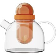  Заварочный чайник KissKissFish BoogieWoogie Teapot оранжевый 