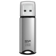  USB-флешка Silicon Power Marvel M02 (SP128GBUF3M02V1S) 128Gb USB 3.0, Серебро 