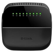  Роутер D-Link (DSL-2640U/R1A (Annex A)) ADSL2+ черный 