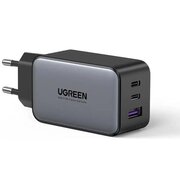  СЗУ UGREEN CD244 (10335) Nexode USB-A+2*USB-C 65W GaN Tech Fast Charger EU черный 