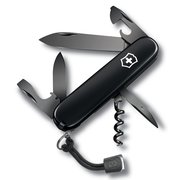  Нож перочинный Victorinox Spartan Onyx Black (1.3603.31P) 91мм 12функций черный карт.коробка 