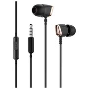  Наушники-гарнитура Olmio Flame черные (39036) 