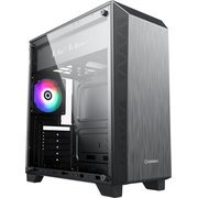  Корпус GameMax Nova N5 (ATX, Черн, USB 3.0, Зак.стекло, 1x120мм вент, без БП) 