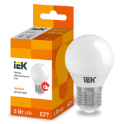  Лампочка IEK LLE-G45-5-230-30-E27 