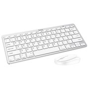  Клавиатура и мышь HOCO DI05, Bluetooth 3.0, 10m, белый 