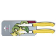  Набор ножей кухонных Victorinox Swiss Classic (6.7636.L118B) компл.2шт желтый блистер 
