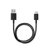  Дата-кабель Deppa USB A - USB Type-C (72206) 1.2м, черный 