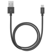  Дата-кабель Deppa USB-micro (72103) 1.2м, черный 