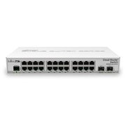  Маршрутизатор Mikrotik 24PORT 1000M CRS326-24G-2S+IN 