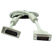  Кабель Gembird DVI-D dual link 3.0м, 25M/25M, экран, феррит.кольца, пакет (CC-DVI2-10) 