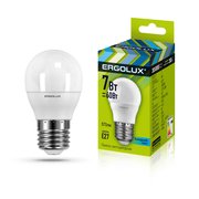  Лампочка Ergolux LED-G45-7W-E27-4K 