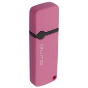  USB-флешка Qumo 16GB Optiva 02 Pink, розовый корпус 