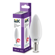  Лампочка Iek LLF-C35-7-230-40-E14-FR 