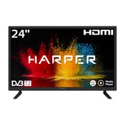  Телевизор Harper 24R490T чёрный 