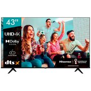  Телевизор Hisense 43A6BG Frameless черный 