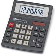  Калькулятор настольный STAFF STF-8008 