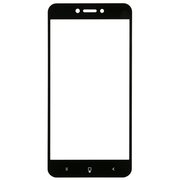  Защитное стекло для экрана Redline черный для Xiaomi Redmi Go прозрачная 1шт. (УТ000017456) 