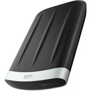  Внешний HDD Silicon Power Armor A65B SP020TBPHD65BS3G 2TB, 2.5", USB 3.2, Черный/Серый 