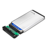  Внешний корпус для HDD/SSD GEMBIRD EE2-U3S-2-S (13142) 2.5", серебро, USB 3.0, SATA, металл 