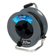  Удлинитель на катушке КОСМОС YKKsm30m-4g-Z(2.5)IP 4х30м с заземлением 16А IP44 ПВС 3х2.5 