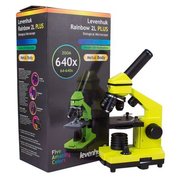  Микроскоп Levenhuk Rainbow 2L Plus Lime Лайм 