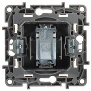  Розетка телевизионная Legrand Etika (672351) скрыт. слоновая кость 