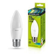  Лампочка Ergolux LED-C35-11W-E27-4K 
