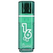  USB-флешка Smartbuy 16Gb Glossy series Green SB16GBGS-G 
