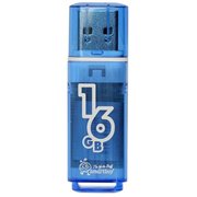  USB-флешка Smartbuy 16Gb Glossy series Blue SB16GBGS-B 