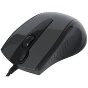  Мышь A4Tech N-500F V-TRACK серый глянец/черный 