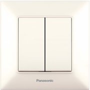 Переключатель Panasonic Arkedia Slim скрыт. 2кл. IP20 бежевый (1шт) (WNTC00112BG-RU) 