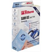  Мешки для пылесоса Filtero SAM 03 Экстра (4 шт) Samsung, Akira, Evgo, Hyundai, Shivaki 