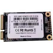  SSD AMD Radeon R5MS512G5 512GB mSATA 3D Nand Retail 