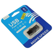  USB-флешка Move Speed YSUSY (YSUSY-8G2T) USB2.0 8GB серый металл 