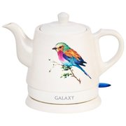  Чайник Galaxy GL0501 белый/рисунок 