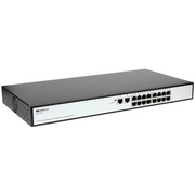  Коммутатор ORIGO (OS1218P/190W/A1A) неуправляемый PoE 16x100Base-TX PoE+, 2x1000Base-T, PoE-бюджет 190 Вт, корпус металл 