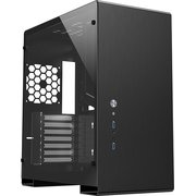  Корпус Jonsbo U5 Black без БП, бок. панели из зак. стекла, mini-ITX, micro-ATX, ATX, черный 