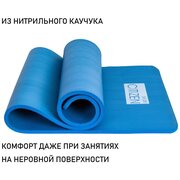  Коврик для йоги и фитнеса Citizen CYM07706 Blue-Dark blue 